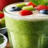 What-Are-The-Best-Smoothies-For-Diabetics-featured-image-cropped-283x950w-green-smoothie-in-glass-with-low-GI-fruits-along-with-a-blood-sugar-monitor-Frosted-Fusions