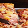 National-Pizza-Day-US-Hawaiian-Ham-And-Pineapple-Ice-Cream-featured-image-207x620w-hawaiian-ham-and-pineapple-pizza-sliced-and-being-served-Frosted-Fusions