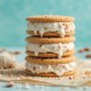 Dairy-Free-Ice-Cream-Sandwiches-–-Cool-Creamy-Completely-Inclusive-featured-image-637x1920w-stack-of-ice-cream-sandwiches-with-coconut-and-almond-milk-and-fresh-almonds-and-coconuts-Frosted-Fusions