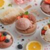 Nut-Free-Ice-Creams-Sorbets-–-Allergy-Friendly-Frozen-Treats-Featured-image-637x1920w-top-view-of-brightly-coloured-ice-creams-fruit-and-no-nuts-Frosted-Fusions