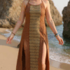 boho-kleid-ocker-natuerlicher-look