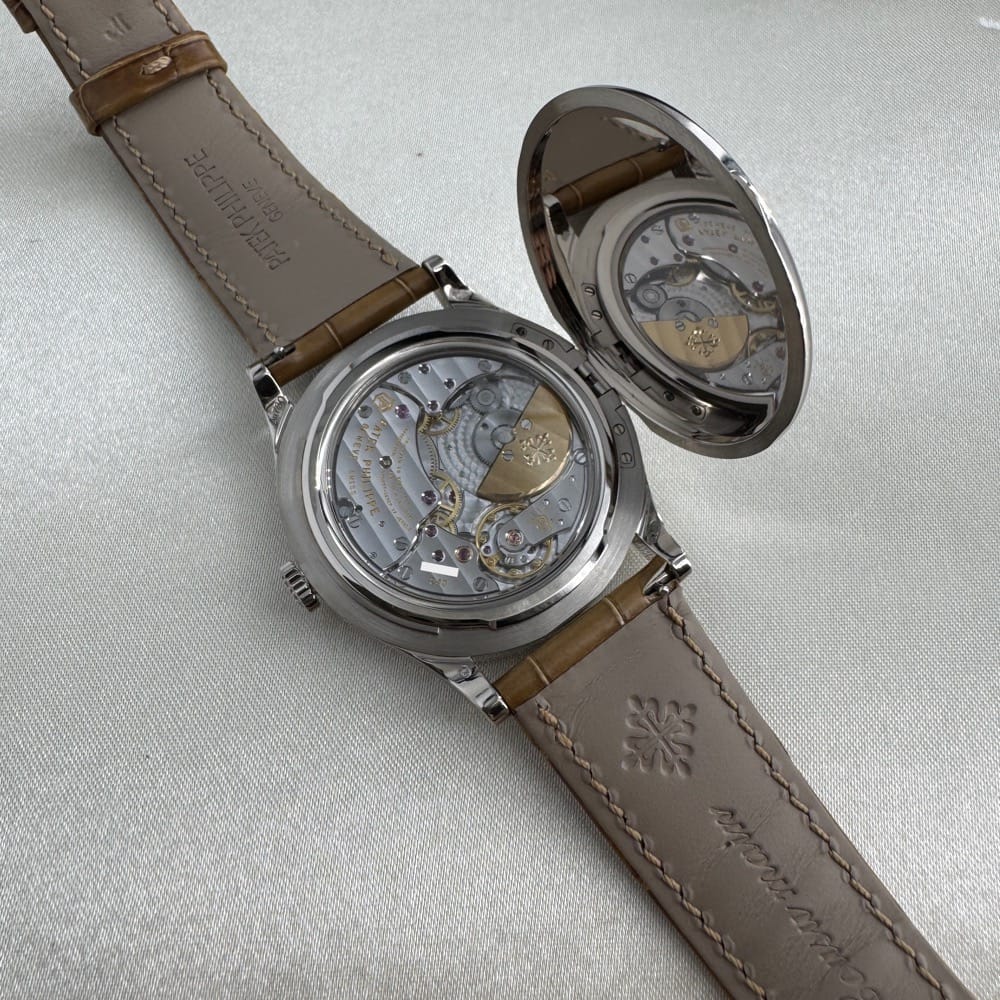 Buy Patek Philippe 5089G-058 &ldquo;Falcon&rdquo; Rare Handcrafts Calatrava in Geneva and Dubai - K2 Luxury Watches