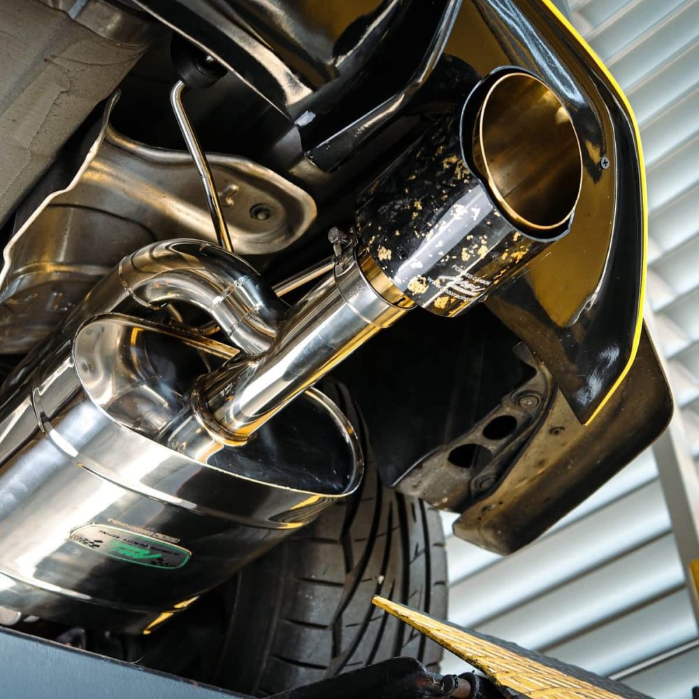 Max Racing Honda City GN2 GN5 exhaust rear assembly3 scaled