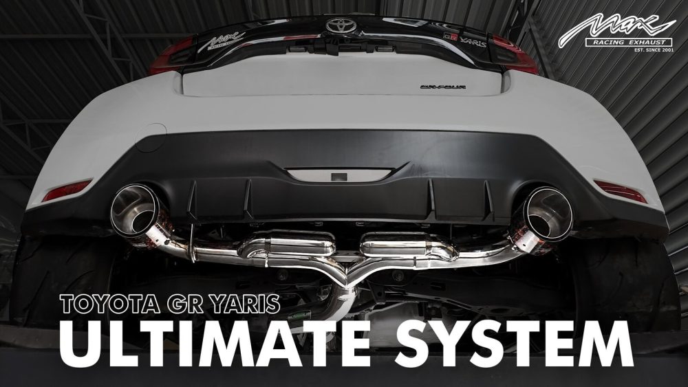 Max Racing Exhaust Toyota GR Yaris Track Agreesively Loud Catback Exhaust System (3)