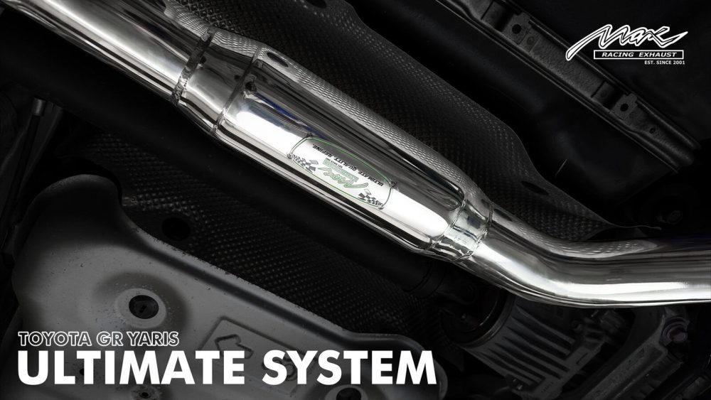 Max Racing Exhaust Toyota GR Yaris Track Agreesively Loud Catback Exhaust System (6)