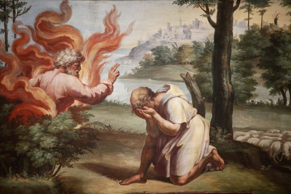 ©Pascal Deloche / Godong Musée de l'Ermitage. La loggia de Raphaël. Moïse et le buisson ardent.