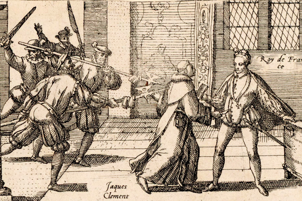 1er août 1589 : le moine Jacques Clément assassine le roi Henri III
