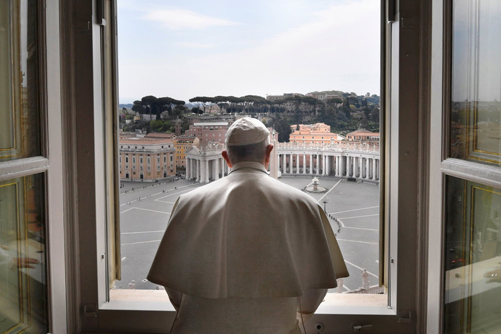 Pape Italie 12 avril 2020