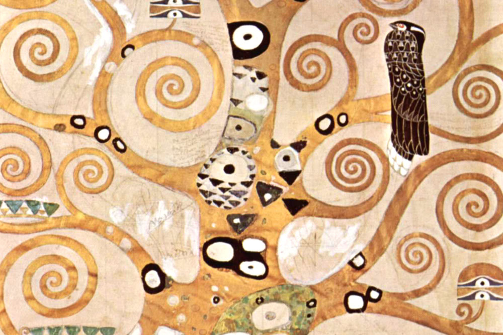 L’Arbre de vie (détail), 1905-1909, Gustav Klimt