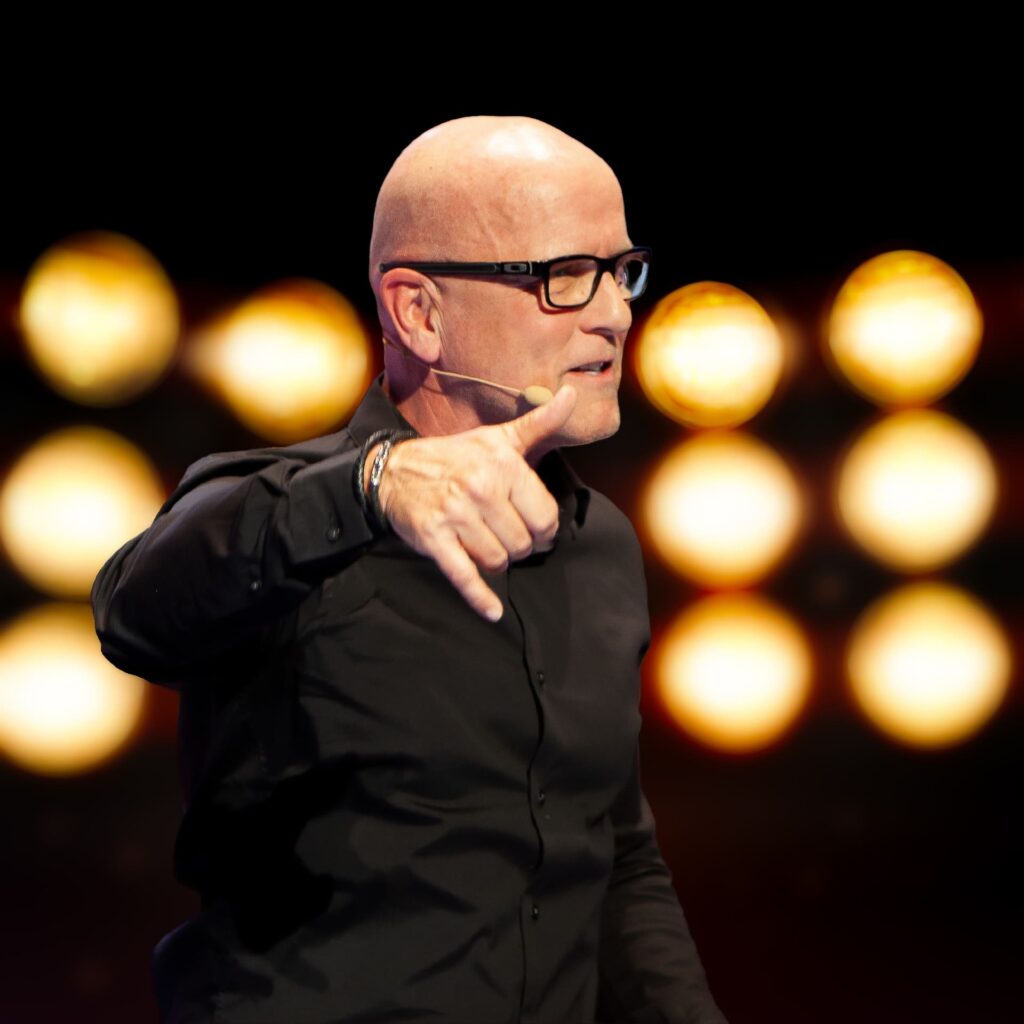 Andreas Buhr auf der Bühne