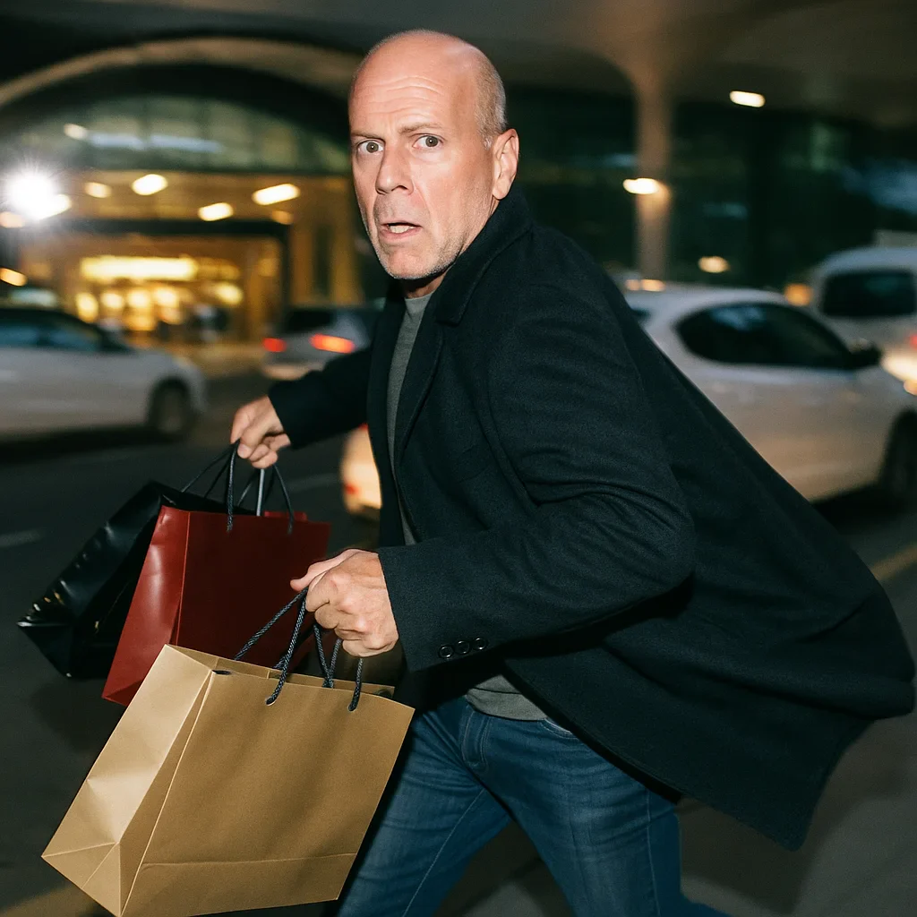 bruce willis at istanbul airport