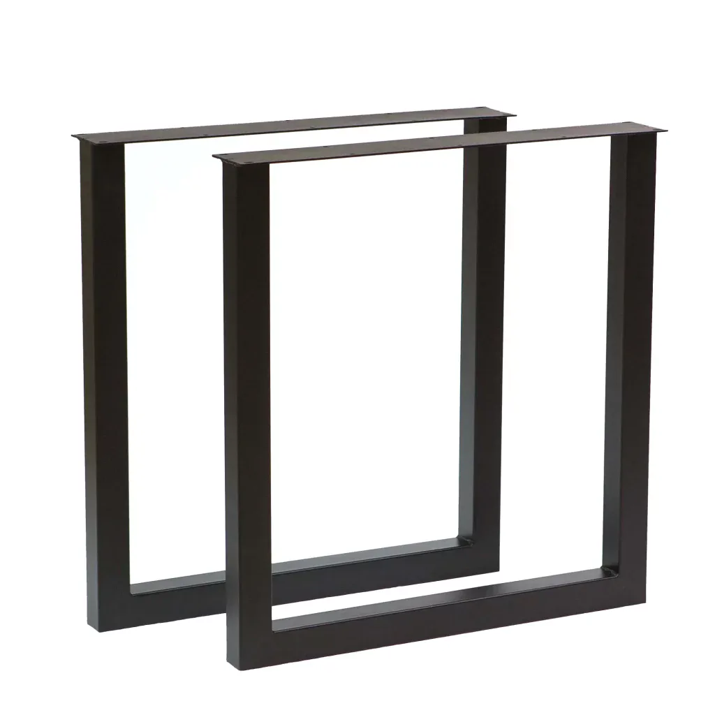 Standard U-Style Steel Table Legs – 71cm