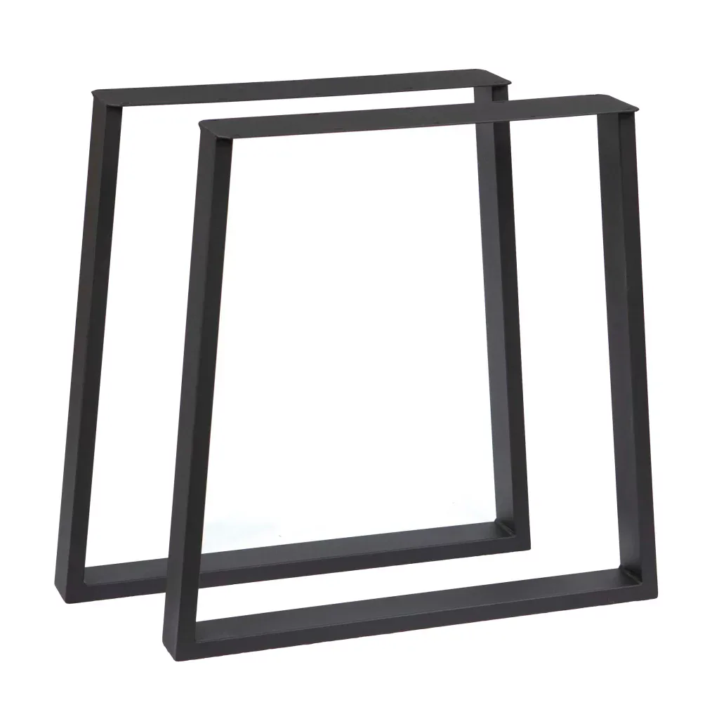 Trapezoid Steel Table Legs – 71cm
