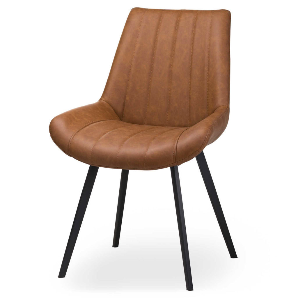 Soho Tan Dining Chairs - Set of 2