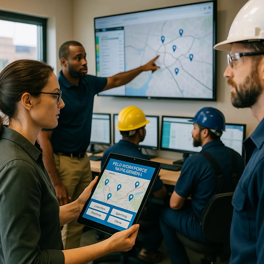 Field Workforce Management Systems: Coordinating Large Teams