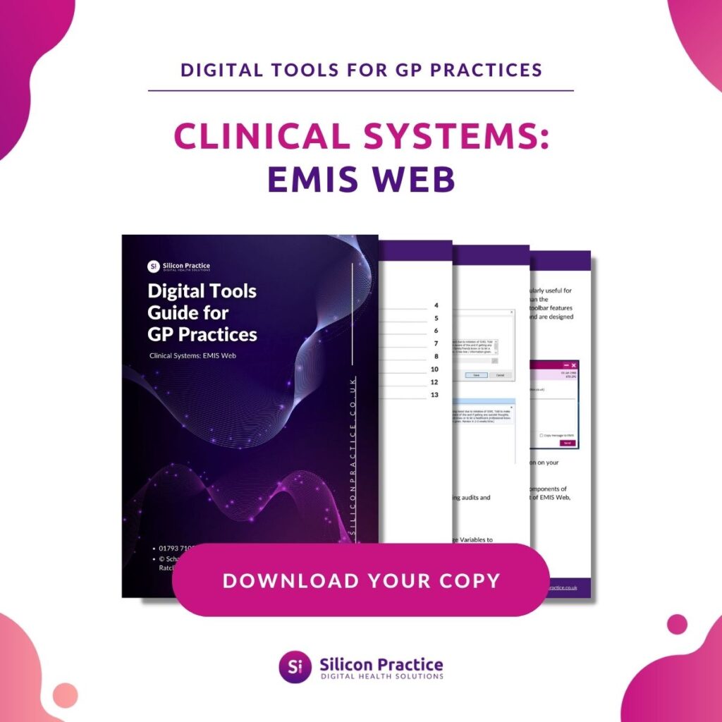 Clinical System Guide - EMIS Web