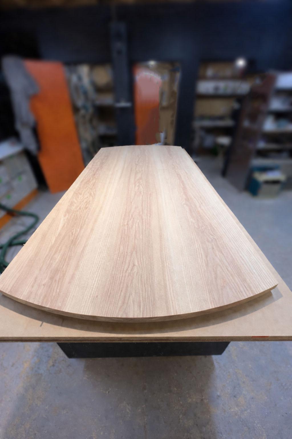 Solid ash table top