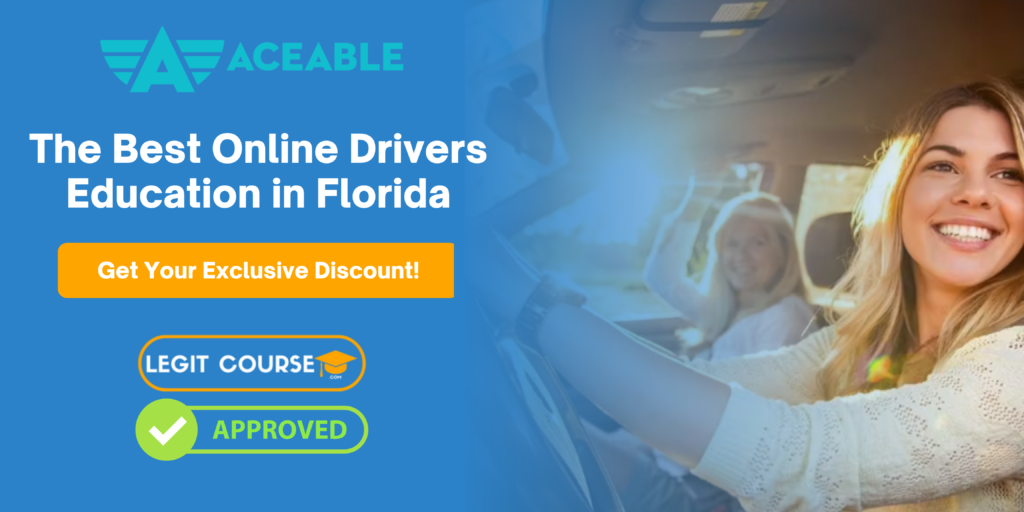 Florida Drivers Education - Aceable Banner Ad