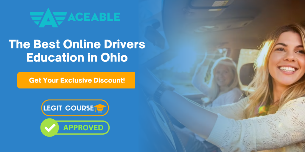 Ohio Drivers Ed Banner AD - Aceable - State Approved Online Drivers Ed in OH