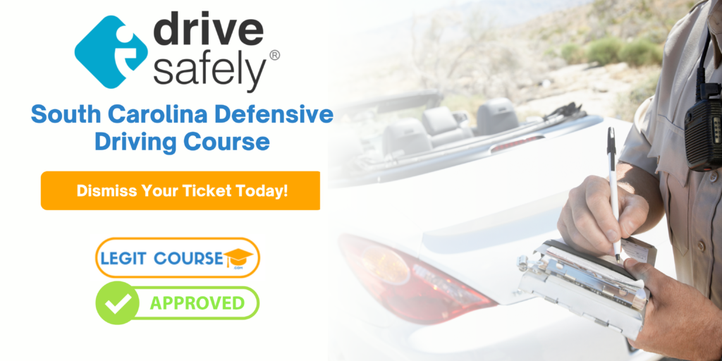 South Carolina Defensive Driving - Online Ticket Dismissal and Traffic School - SC DMV Approved Course - IDriveSafely.com