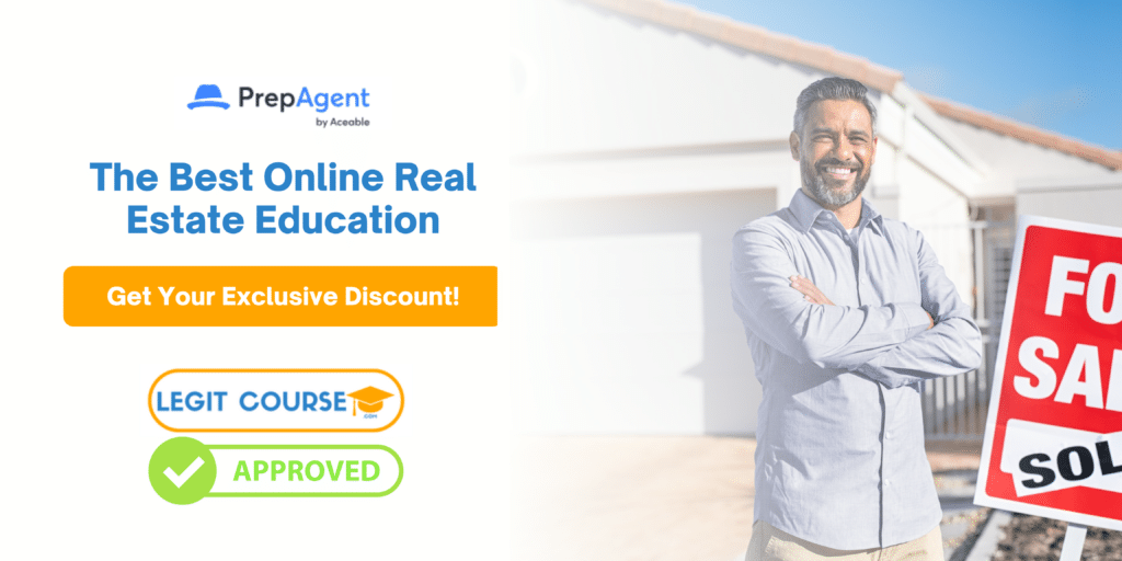 Prepagent by Aceable - Legit Course State Approved Real Estate Education Course - PrepAgent.com Discount