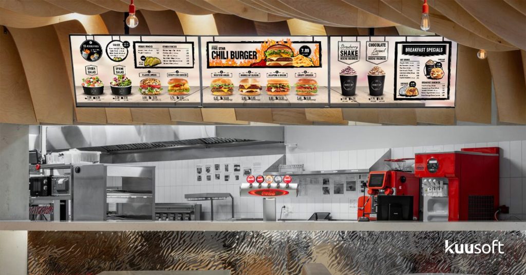 digital signage template_digital menu boards_qsr