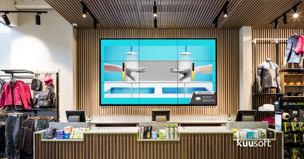Weather Based Condition System _ Digital Signage