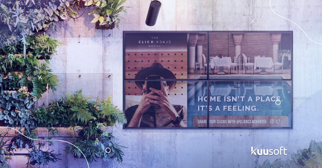 blog cover showing a video wall
