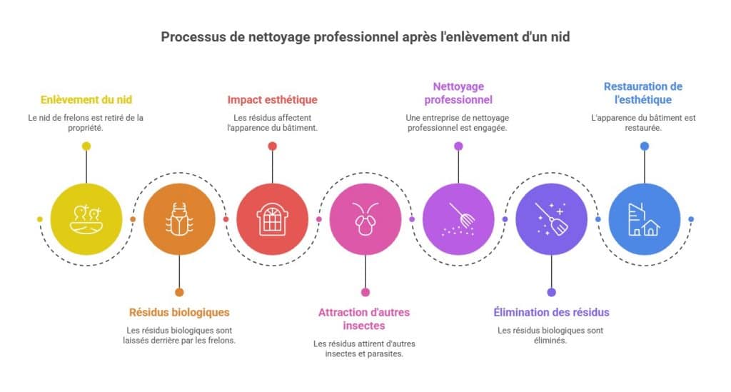 Facades infestees par les frelons une double intervention souvent necessaire visual selection 1024x549 - Frelons en façade : pourquoi faire nettoyer après l’enlèvement du nid ?