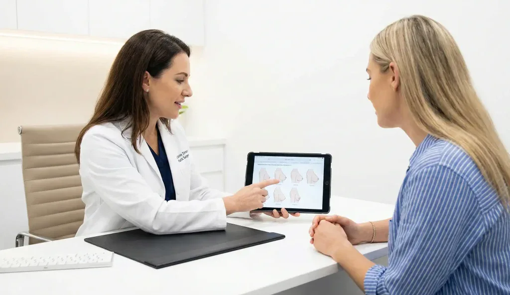 doktor hasta g&ouml;ğ&uuml;s asimetrisi konsultasyonu