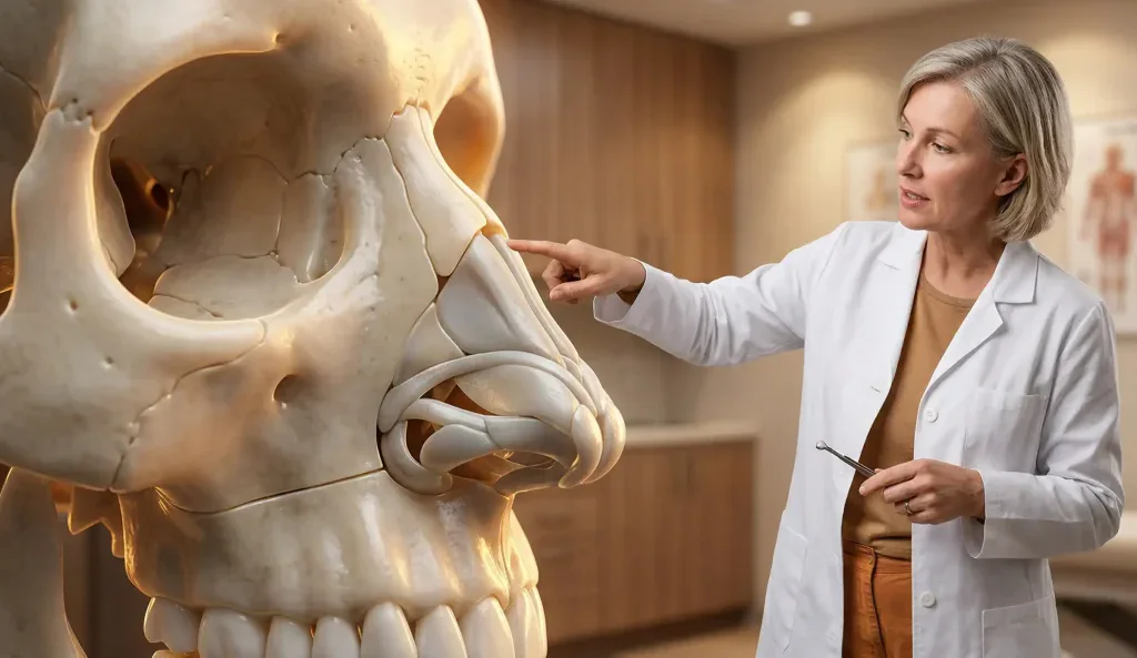 modello anatomico di rinoplastica
