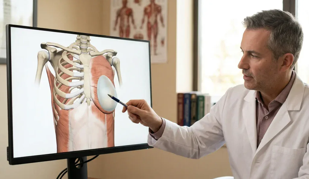 model de flip anatomico-al sânului