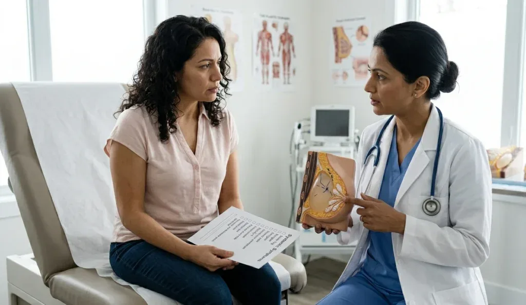 consultație simptome BII doctor pacient