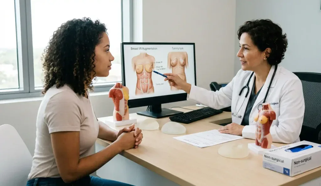 consultare clinică mommy makeover multizona
