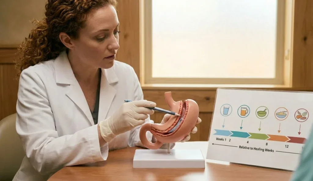 gastric bypass diet stages demonstration