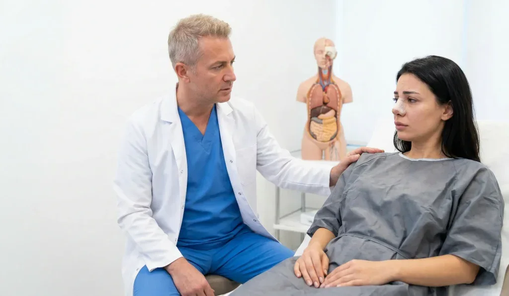 Consultatie clinica pentru regretul post-operator