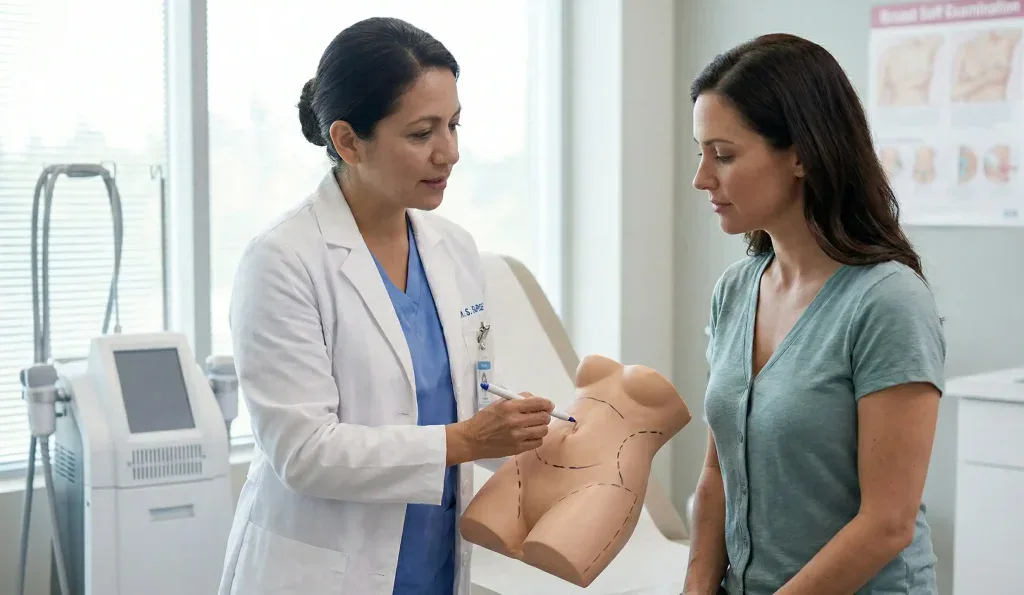 consultazione combinata di liposuzione clinica