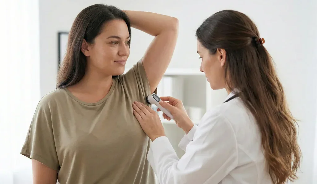 axillary liposuction follow up appointment week 2