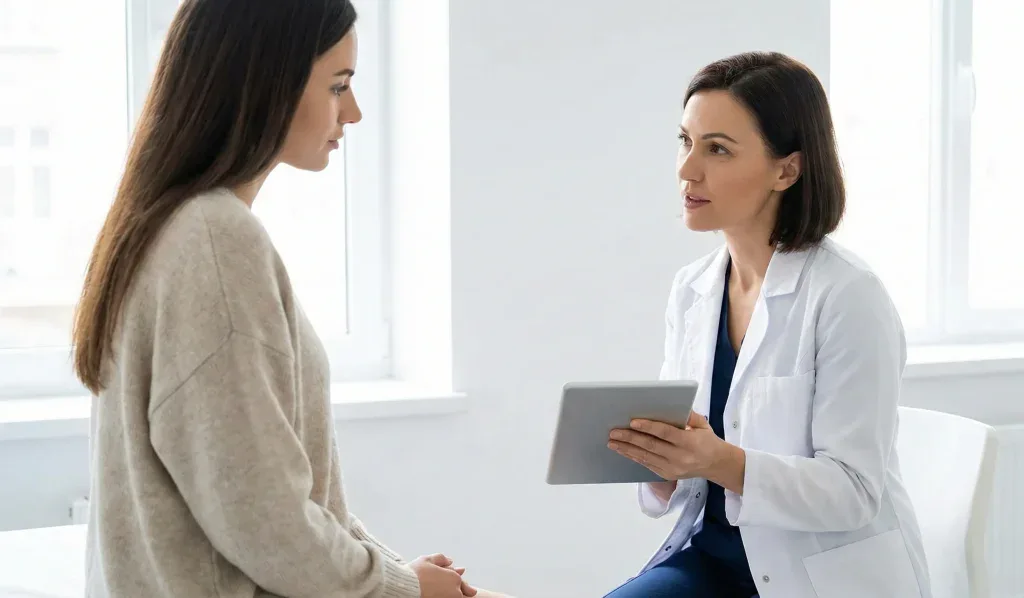 doctor patient consultation tablet