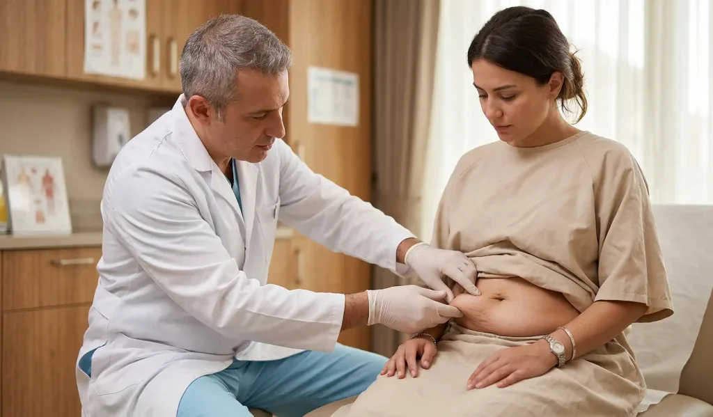doktorun klinik panniküle bakması