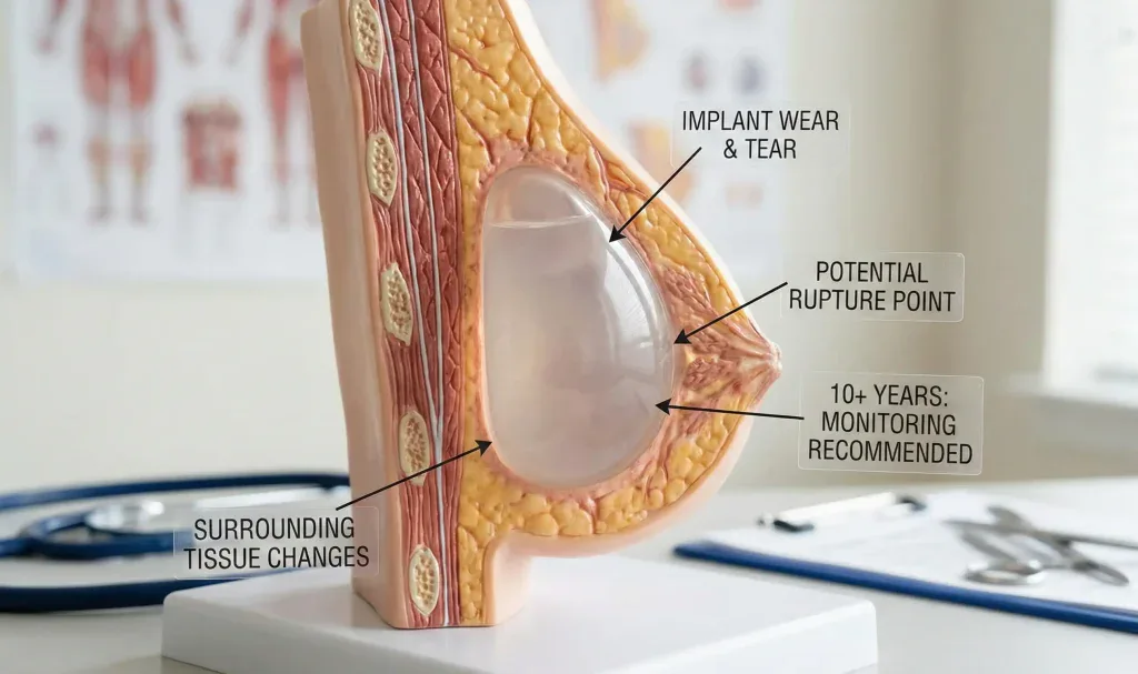Model 3D care arată modificările naturale ale implanturilor &icirc;n timp