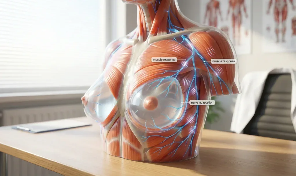 anatomik model sinir kas tepki