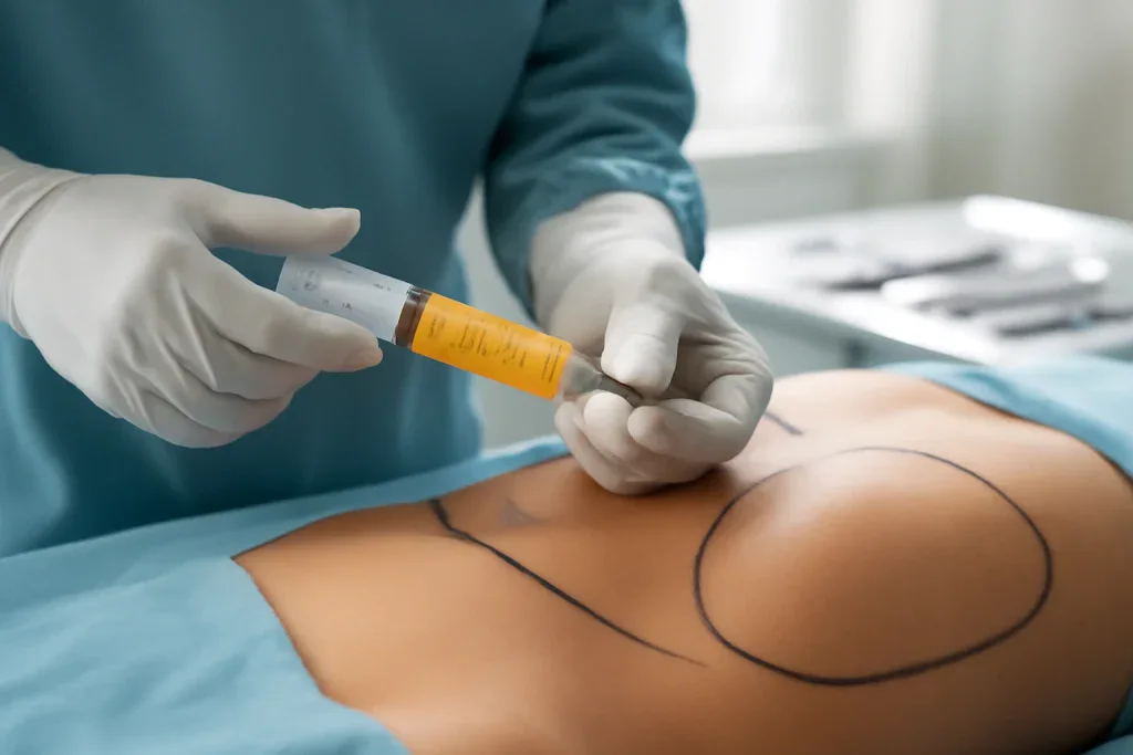 chirurgie injectare grăsime
