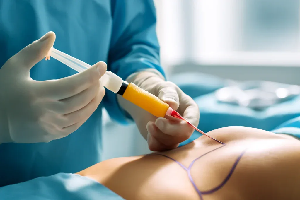 injectare grăsime