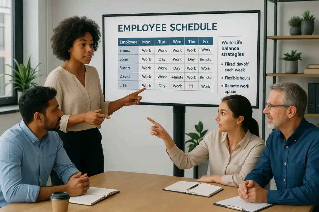 Build an Employee Schedule for Optimal Work-Life Balance