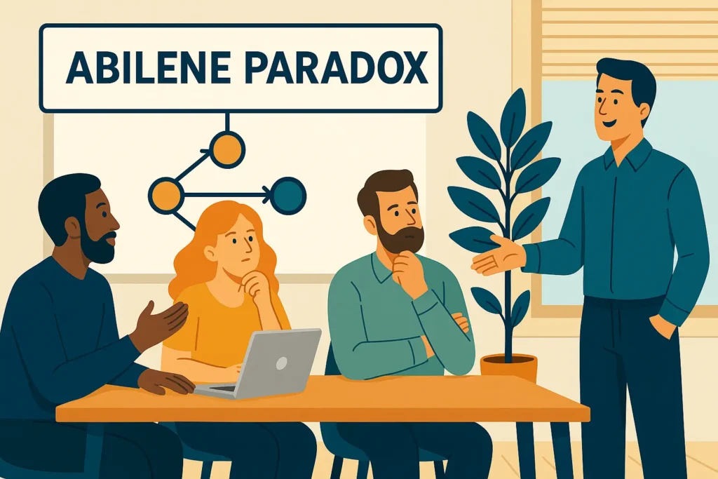 Abilene paradox illustration