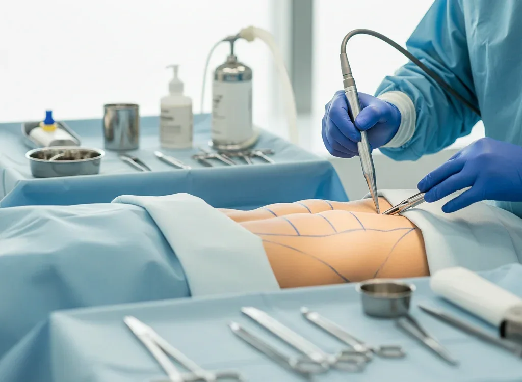 Was während der HD-Liposuktion zu erwarten ist