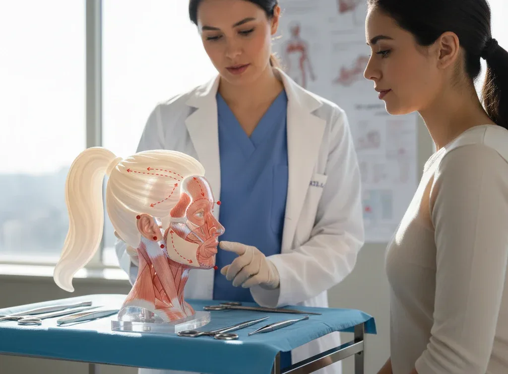 Chirurg erkl&auml;rt Ponytail-Facelift-Verfahren