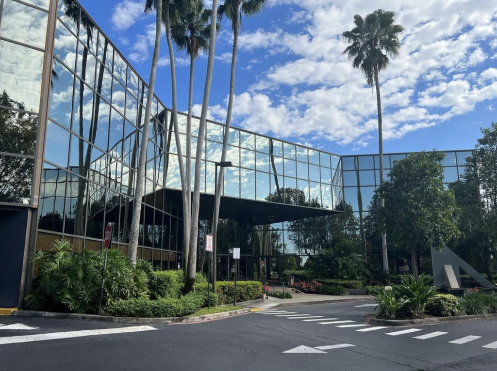 SJF Law Group office building at 300 South Pine Island Road in Plantation, Florida.