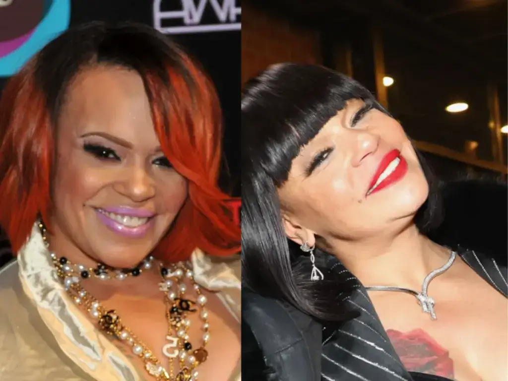 dinți Faith Evans &icirc;nainte și după